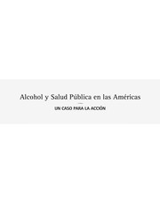 Cover of Alcohol y salud pu blica en las Ame ricas by Maristela G. Monteiro