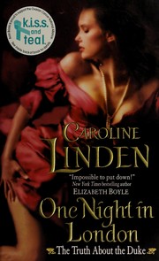 Cover of One Night in London by Caroline Linden