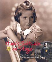 Cover of Hana's suitcase on stage by Karen Levine