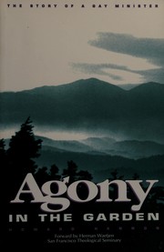 Front cover of Agony in the garden by Howard Hannon