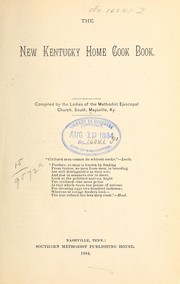 Front cover of The new Kentucky home cook book by Maysville (Ky.). Methodist Episcopal Church, South.