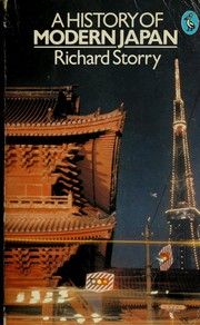 Cover of A history of modern Japan by Richard Storry