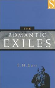 Cover of The romantic exiles by Edward Hallet Carr