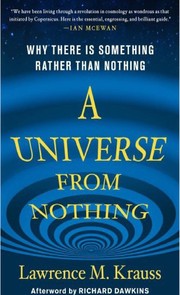Cover of A Universe from Nothing by Lawrence Maxwell Krauss