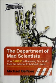 Front cover of The department of mad scientists by Michael P. Belfiore