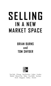 Front cover of Selling in a new market space by Tom Snyder