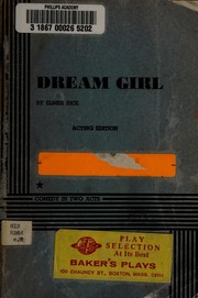 Front cover of Dream girl by Elmer Rice
