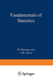 Cover of Fundamentals of statistics by H. Mulholland