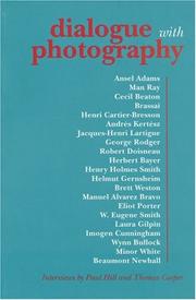 Front cover of Dialogue with photography by Hill, Paul