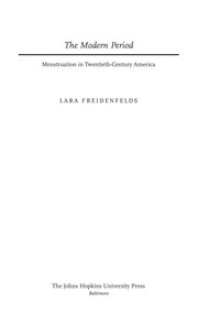 Front cover of The modern period by Lara Freidenfelds