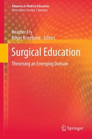 Front cover of Surgical Education by Heather Fry