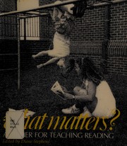 Cover of What matters? by Diane Stephens