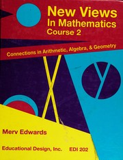 Cover of New Views in Mathematics, Course 2 by Merv Edwards