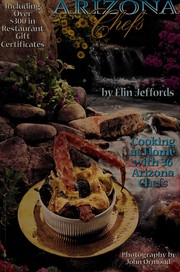 Cover of Arizona chefs by Elin Jeffords