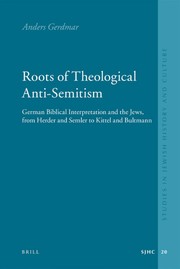 Front cover of Roots of theological anti-Semitism by Anders Gerdmar