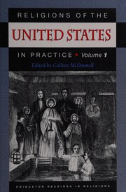 Front cover of Religions of the United States in practice by Colleen McDannell