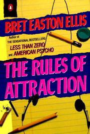 Front cover of The rules of attraction by Bret Easton Ellis