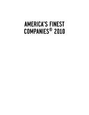 Front cover of America's finest companies, 2010 by Bill Staton