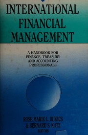 Front cover of International Financial Management by Rose Marie L. Bukics