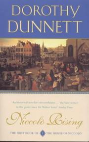 Front cover of Niccolo Rising (House of Niccolo) by Dorothy Dunnett