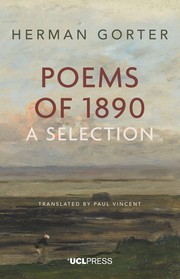 Front cover of Poems of 1890 by Herman Gorter