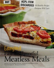 Cover of EatingWell fast & flavorful meatless meals by Jessie Price