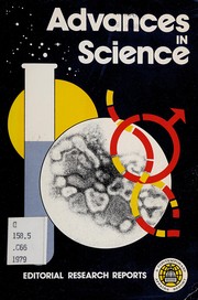 Cover of Editorial research reports on advances in science by Congressional Quarterly, Inc.