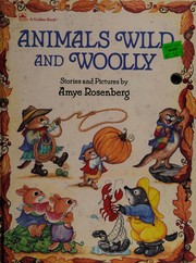 Front cover of Wild & Wooly Animals by Golden Books