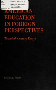 Front cover of American education in foreign perspectives by Stewart E. Fraser