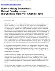 Front cover of The chemical history of a candle by Michael Faraday