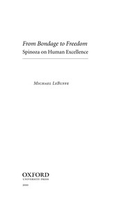 Front cover of From bondage to freedom by Michael LeBuffe