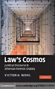 Cover of Law's cosmos by Victoria Wohl