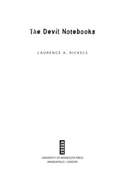 Cover of The devil notebooks by Laurence A. Rickels