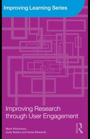 Cover of Improving research through user engagement by Mark Rickinson