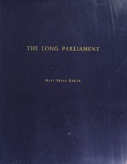 Front cover of The Long Parliament, 1640-1641 by Mary Frear Keeler