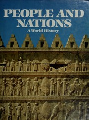 Cover of People and nations by Anatole Gregory Mazour