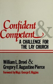 Cover of Confident & competent by William L. Droel