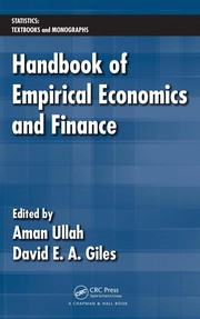 Cover of Handbook of empirical economics and finance by Aman Ullah