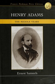 Cover of Henry Adams by Ernest Samuels