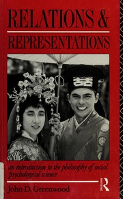 Cover of Relations and representations by John D. Greenwood