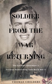 Cover of Soldier from the war returning by Childers, Thomas