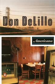 Cover of Americana by Don DeLillo