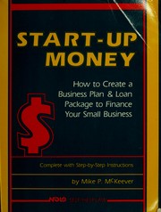 Front cover of Start-Up Money by Mike P. McKeever
