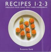 Front cover of RECIPES 1-2-3 by ROZANNE GOLD