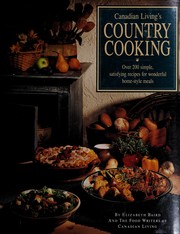 Cover of Canadian living's country cooking by Elizabeth Baird