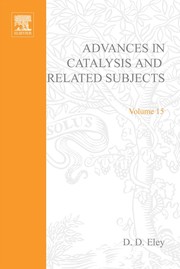 Front cover of Advances in catalysis and related subjects by D. D. Eley