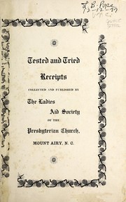 Front cover of Granite City cook book by Ladies Aid Society of the Presbyterian Church (Mount Airy, N.C.)