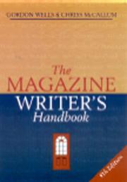 Front cover of Magazine Writer's Handbook (Writers' Bookshop) by Gordon Wells