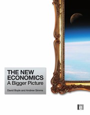 Cover of The new economics by David Boyle