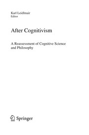 Front cover of After cognitivism by Karl Leidlmair